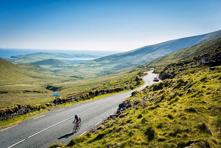 Cycling over Ireland's Highest Mountain Pass - The Conor Pass